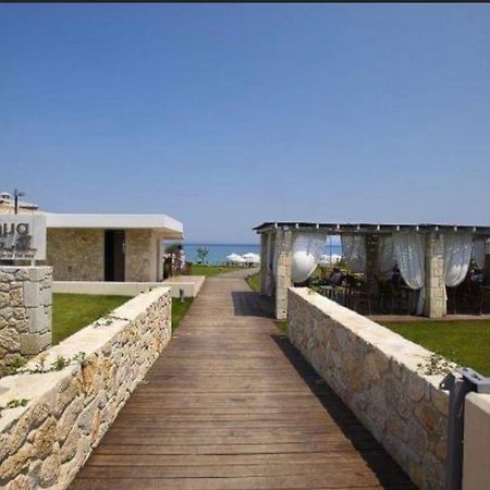 Detached Villa With Sea View Hanioti Bagian luar foto